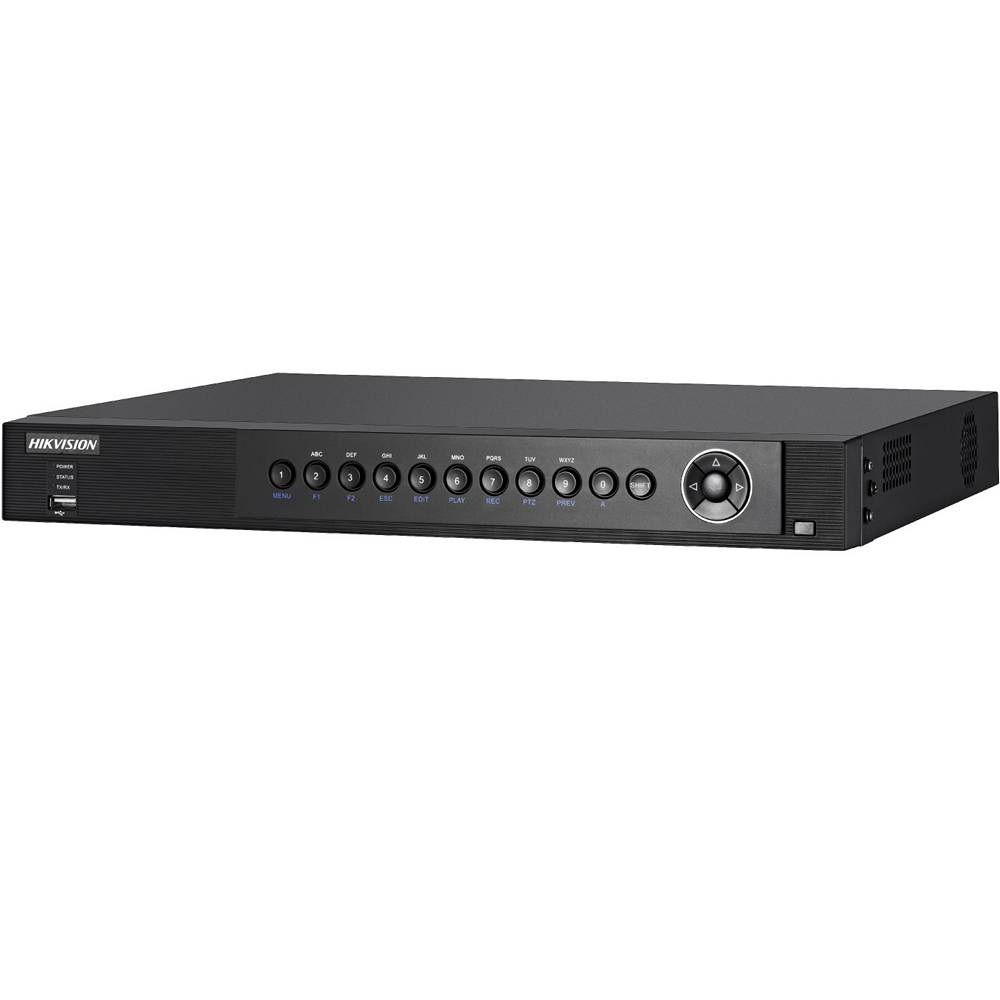4-канальный гибридный регистратор Hikvision DS-7204HQHI-F1/N (B) с поддержкой HD TVI/AHD/CVBS/IP камер