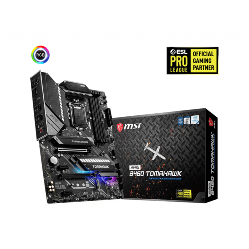 Материнская плата MSI B460 LGA1200 DDR4 ( MAG B460 Tomahawk ) ATX, Ret