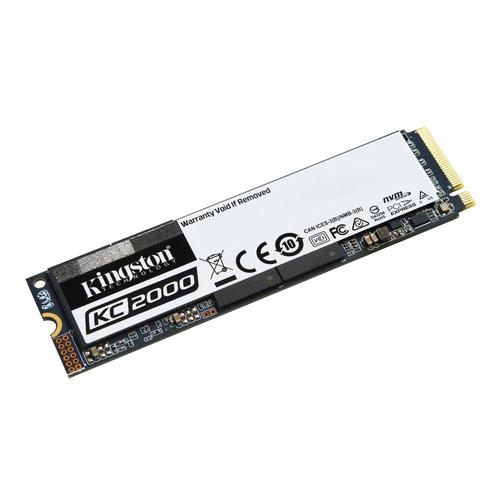 Накопитель SSD M.2 2280 PCIe NVMe 3.0 x4 500Гб Kingston KC2000 ( SKC2000M8/500G )